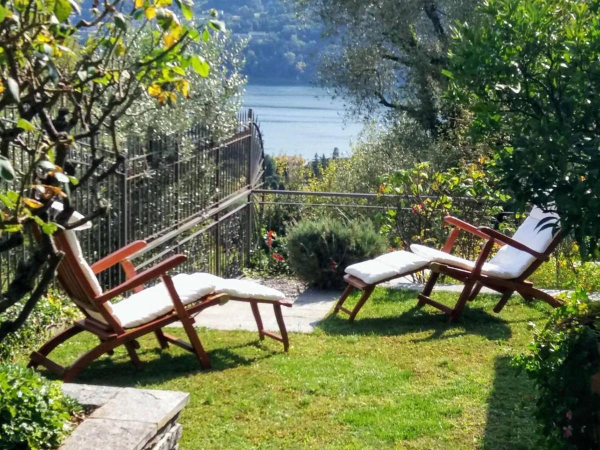 Casa Intignano - Camera Con Bagno E Portico Vista Lago Tremezzo Kültér fotó